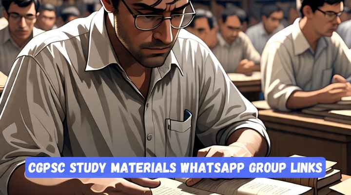 CGPSC Study Materials Whatsapp Group Links